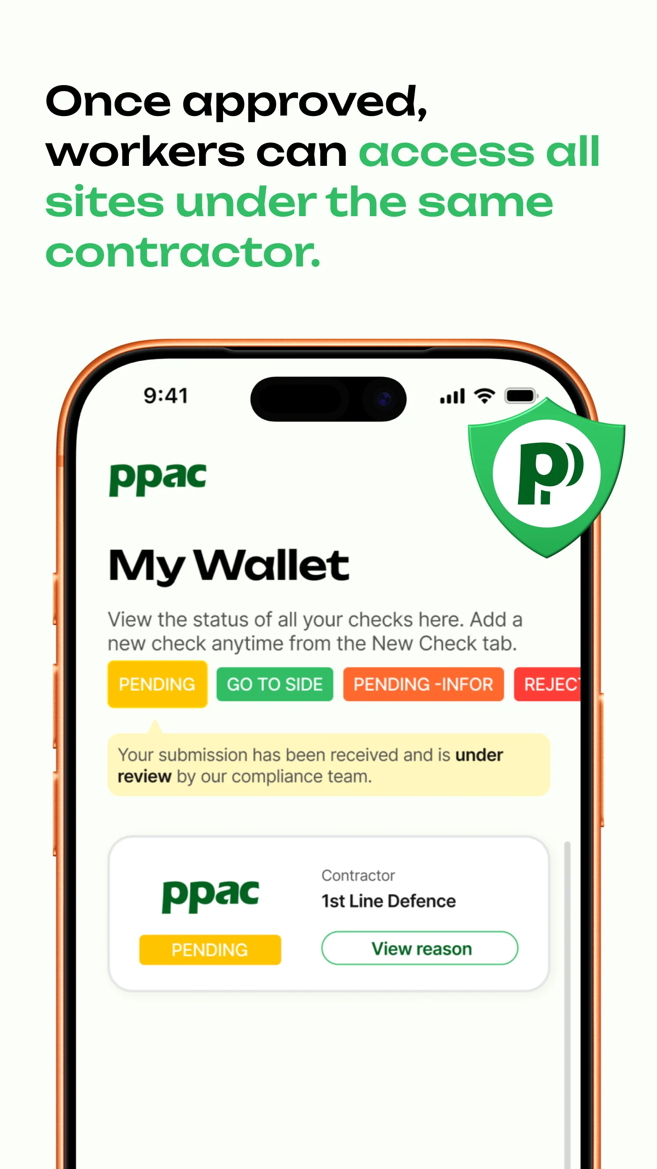 PPAC Compliant101 screenshot
